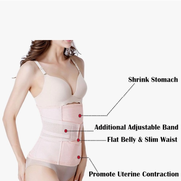 Gepoetry Women's Pink Waist Trainer Corset Medium - Picture 2 of 9